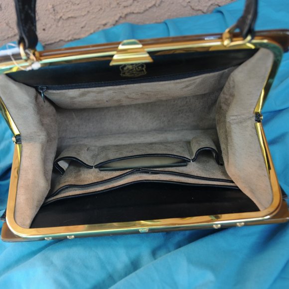 Vintage Leather/ Snake Purse - Picture 5 of 5